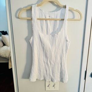 AERIE ribbed scoop neck tank